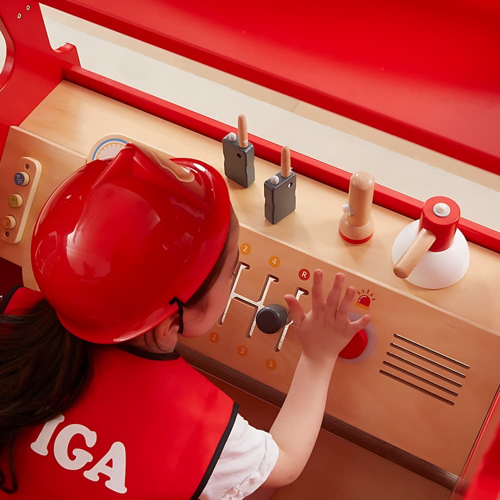 Camion de Pompier Géant | EVEIL MONTESSORI