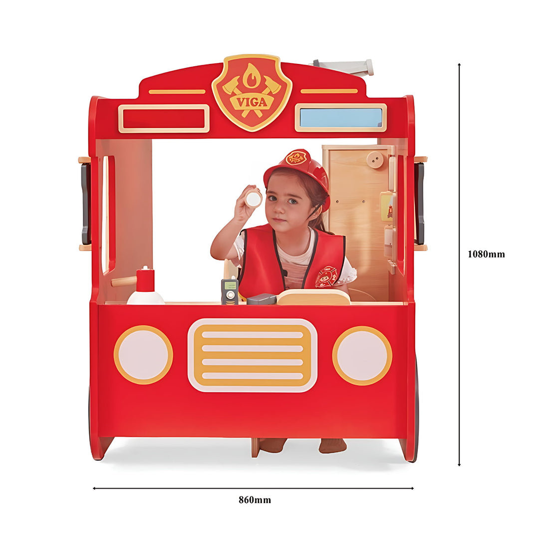 Camion de Pompier Géant | EVEIL MONTESSORI