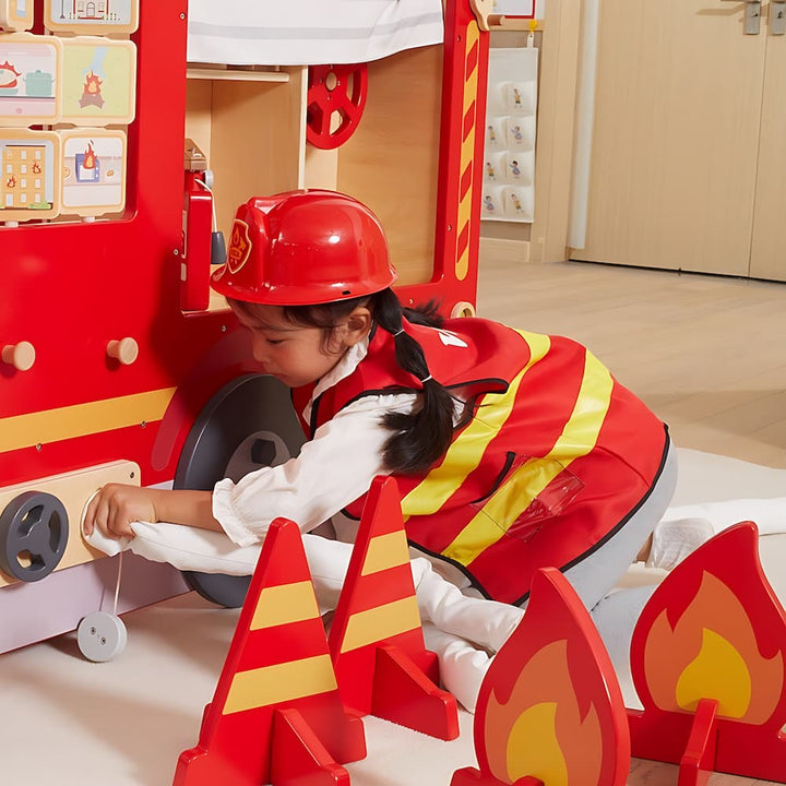 Camion de Pompier Géant | EVEIL MONTESSORI