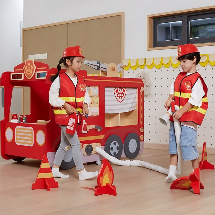  Camion de Pompier Géant|♣ EVEIL MONTESSORI