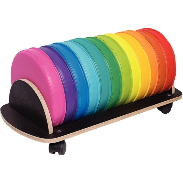 Chariot + 12 coussins Mousse Ø32cm