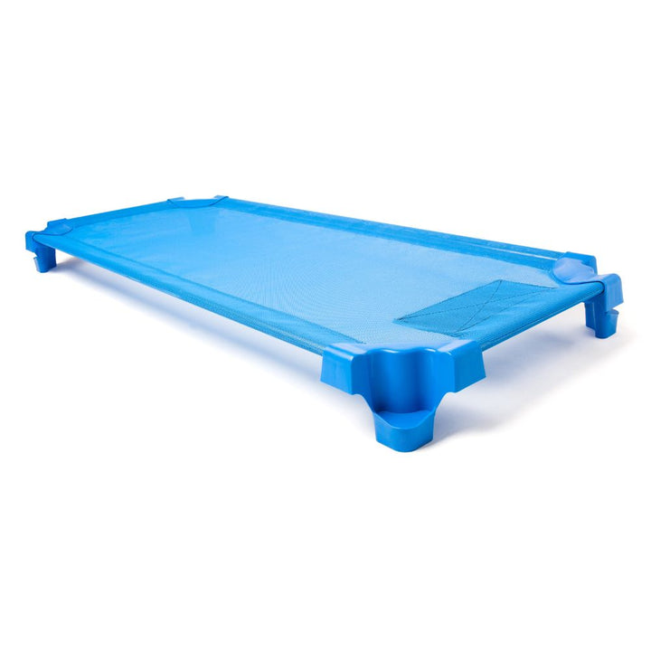 Couchette empilable 130 x 55cm pour crèche et maternelle