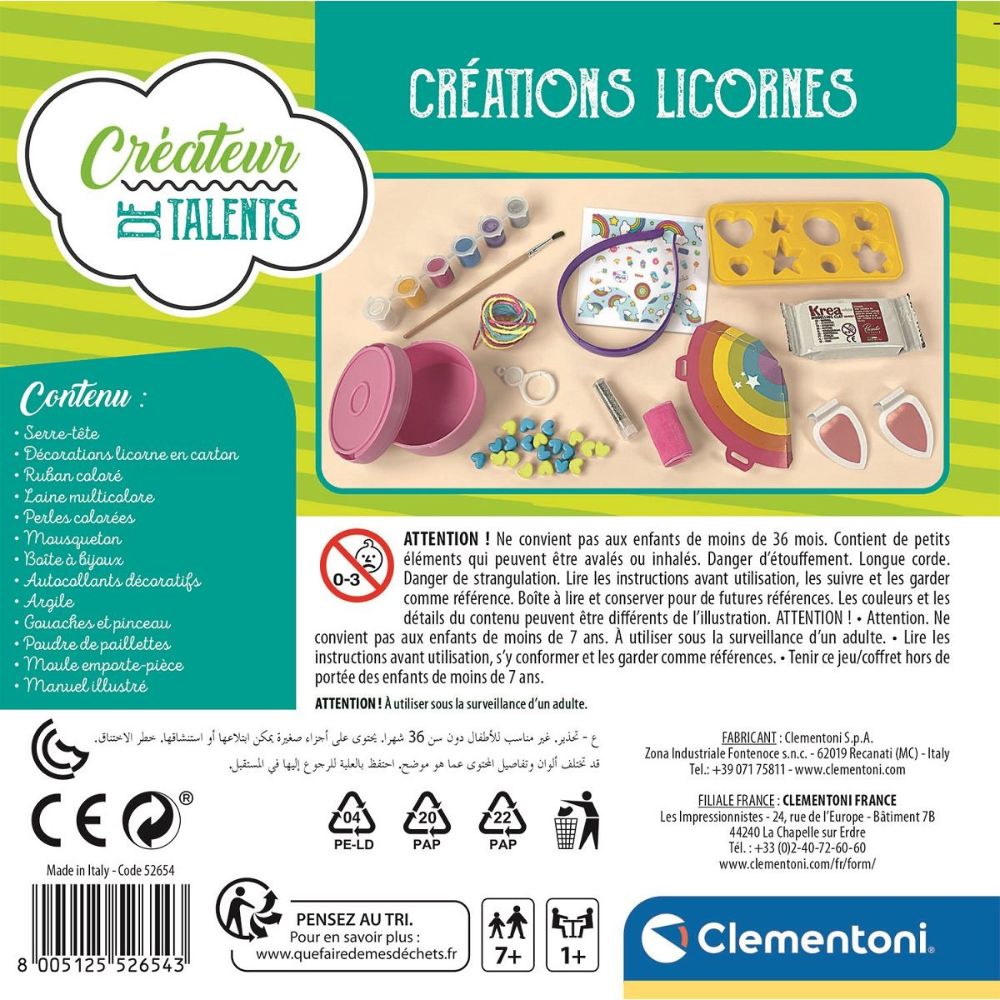 Créations Licornes
