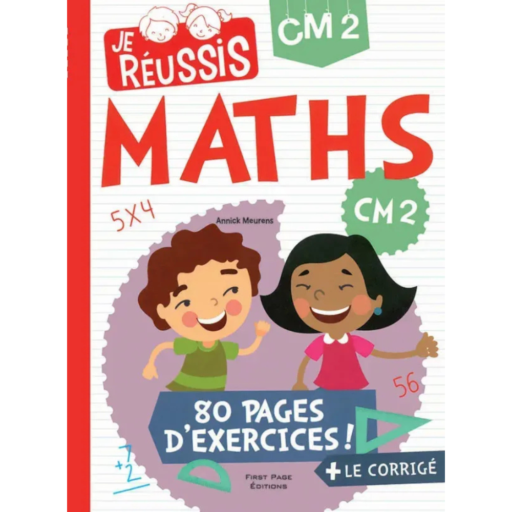 Je réussis - Maths CM2 - 1 - Eveil Montessori Maroc