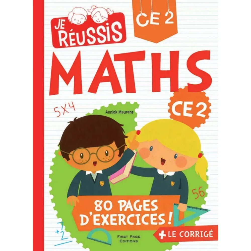 Je réussis - Maths CE2 - 1 - Eveil Montessori Maroc
