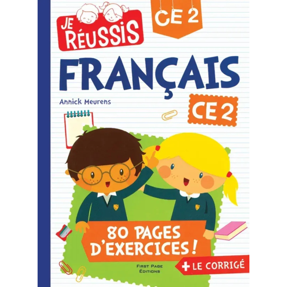 Je réussis - Français CE2 - 1 - Eveil Montessori Maroc