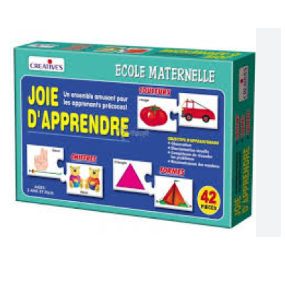 Joie d’apprendre 3 Jeux en 1