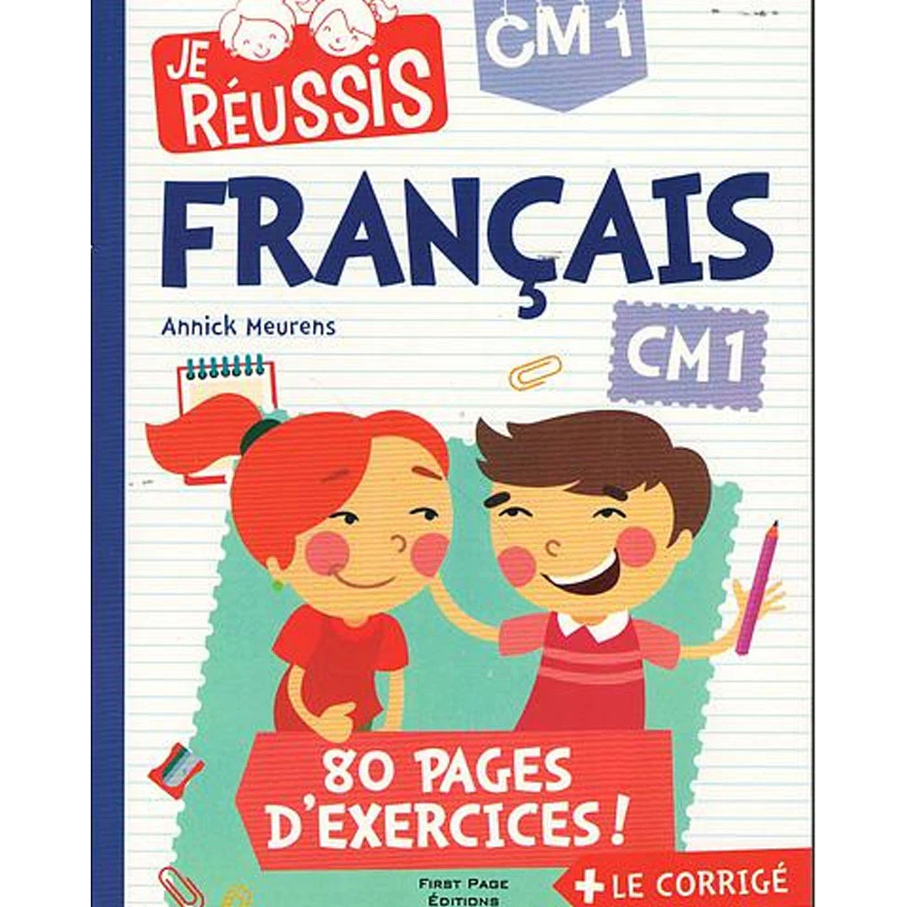 Je réussis - Français CM1 - 1 - Eveil Montessori Maroc