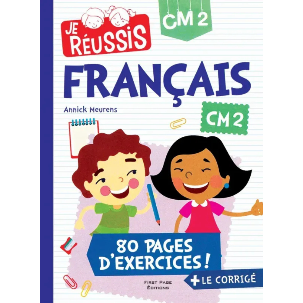 Je réussis - Français CM2 - 1 - Eveil Montessori Maroc