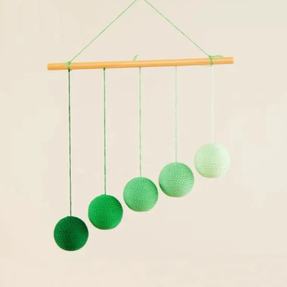 Mobile Montessori De Gobbi : Bleu - 3 - Eveil Montessori Maroc