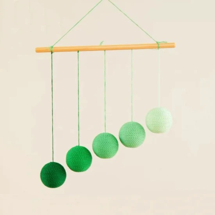 Mobile Montessori De Gobbi : Bleu - 3 - Eveil Montessori Maroc