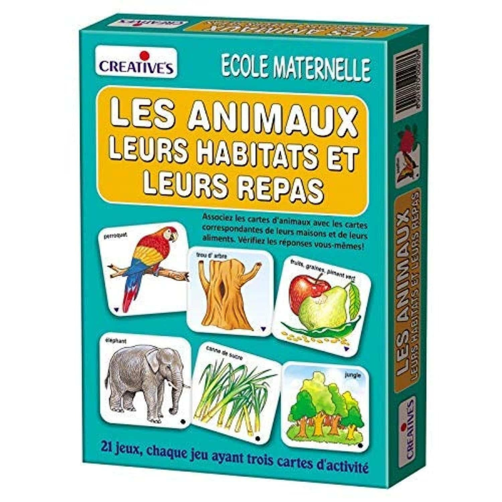 Les animaux leurs habitats et leurs repas