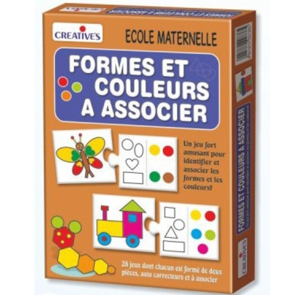 Formes et Couleurs à Associer – Jeu éducatif d'association