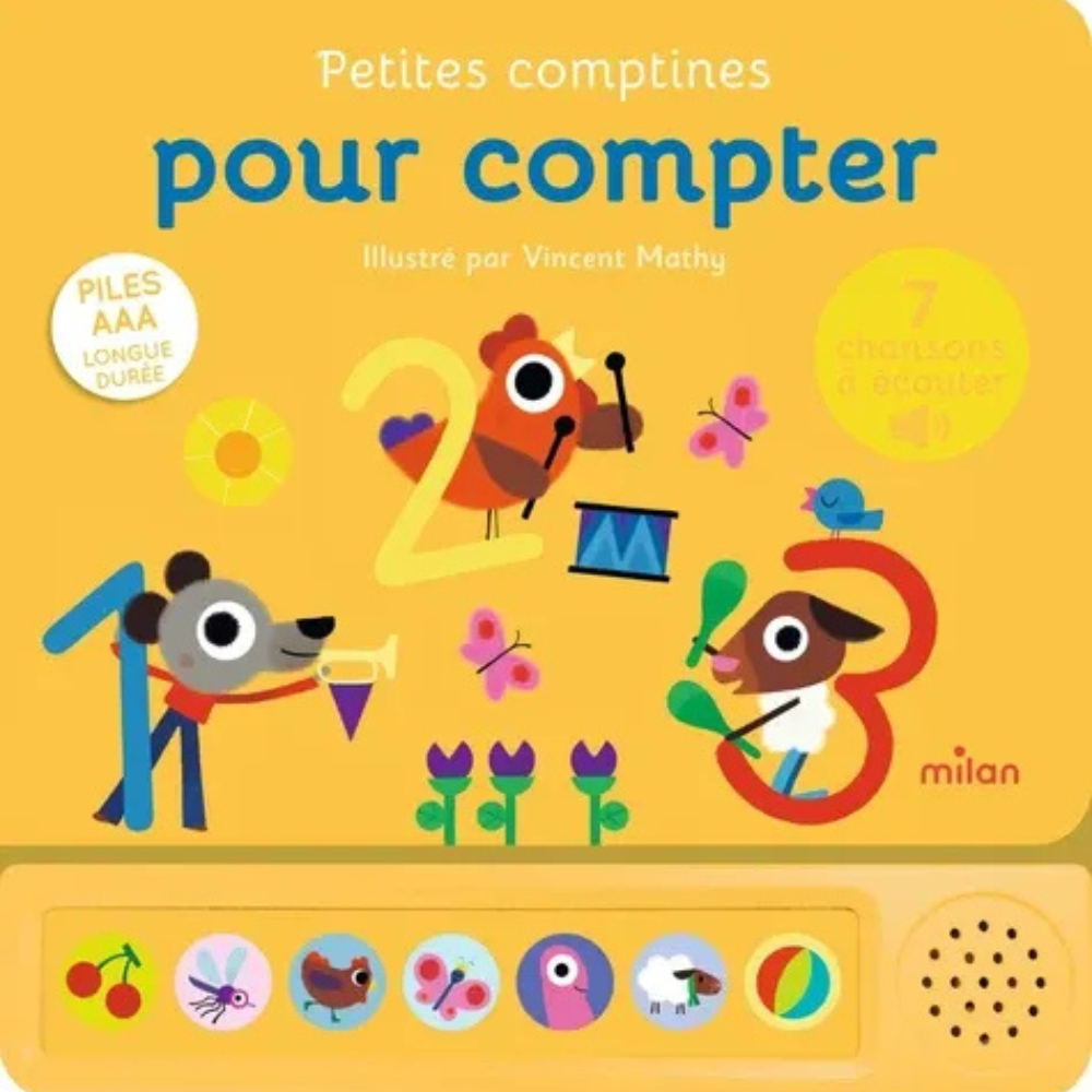 Petites comptines pour compter - 1 - Eveil Montessori Maroc