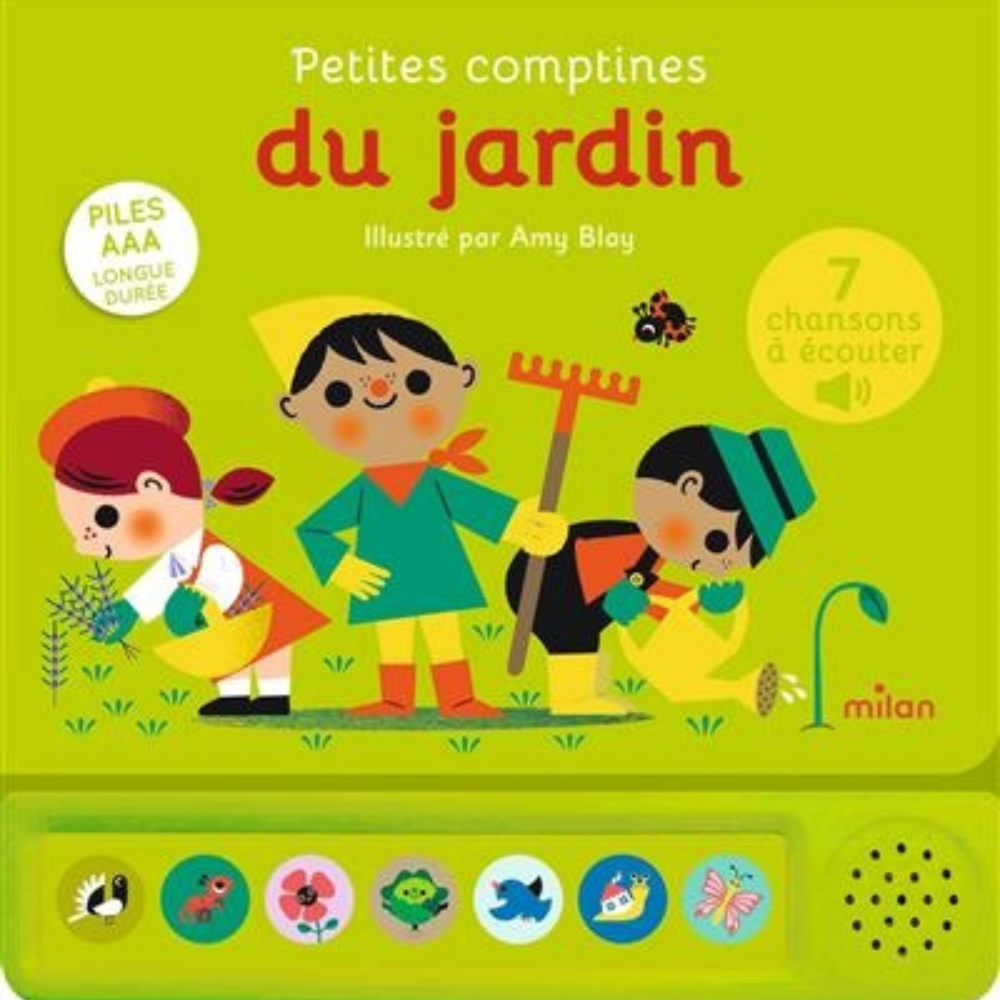 Petites comptines du jardin - 1 - Eveil Montessori Maroc