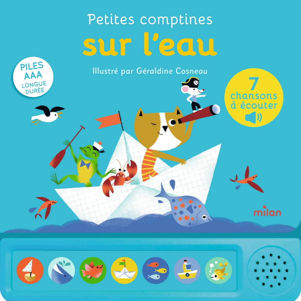 Petites comptines sur l'eau - 1 - Eveil Montessori Maroc