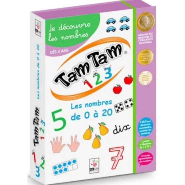 Tam Tam 123 : Les nombres de 0 à 20