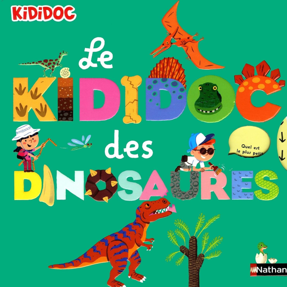 Le kididoc des dinosaures - 1 - Eveil Montessori Maroc