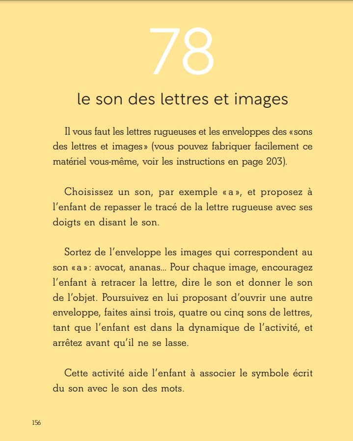 100 Activités Montessori pour préparer mon enfant à lire et à écrire - De 2 à 6 ans
