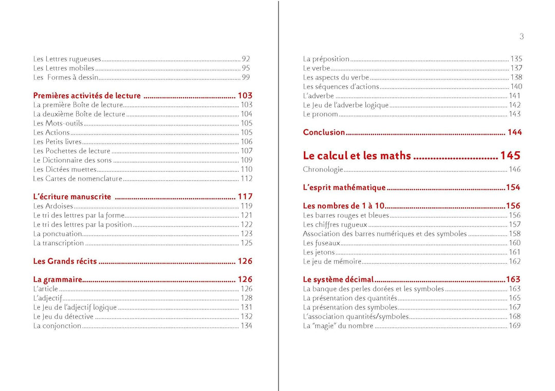 Montessori Pas à Pas : Principes, Vie pratique, Vie sensorielle, Langage, Calcul et Maths 2-6 ans
