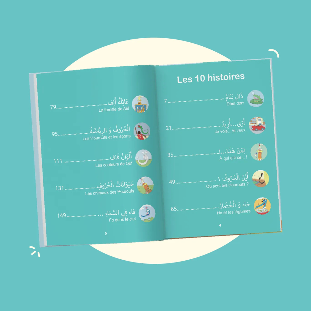 10 Histoires en Arabe à Lire Seul