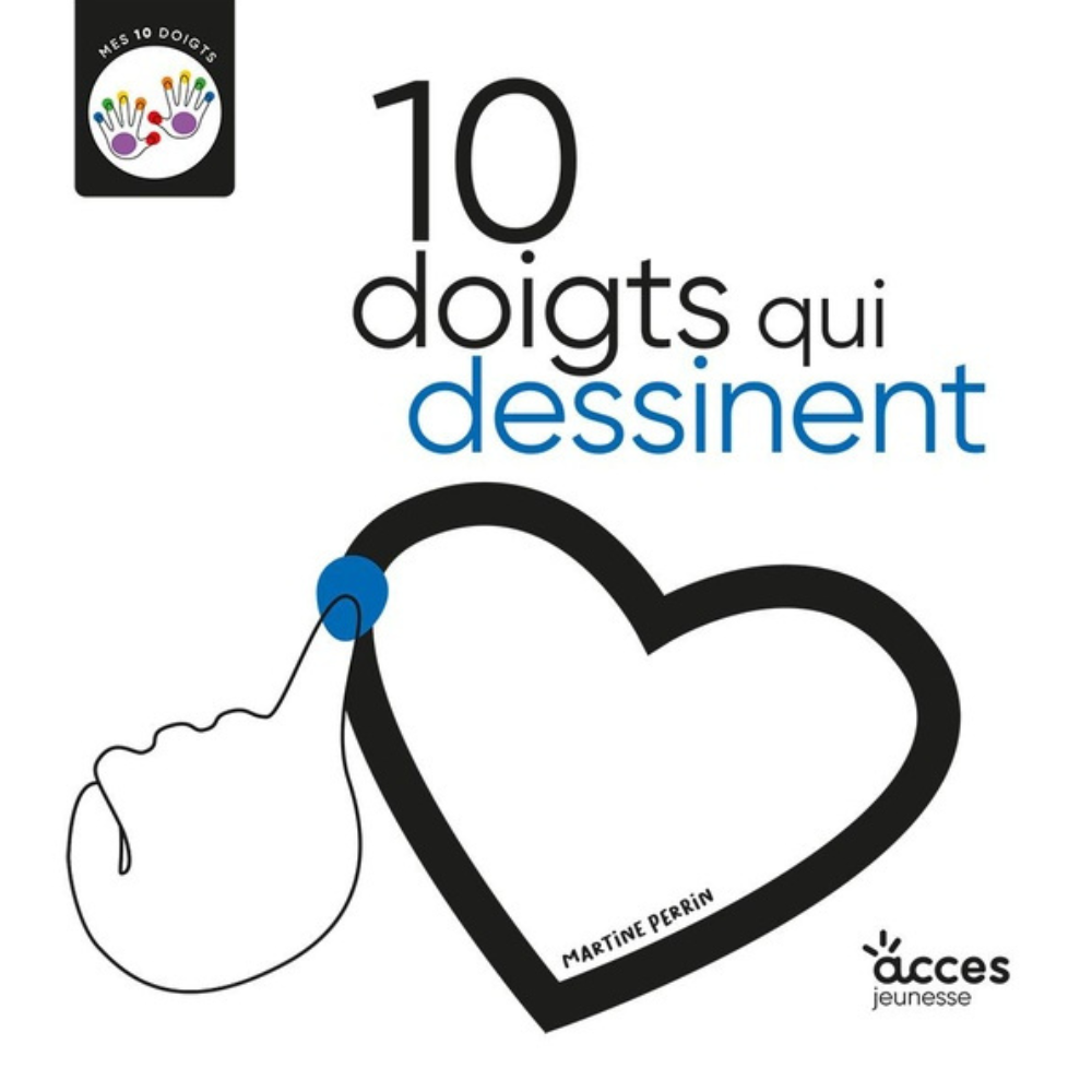 10 doigts qui dessinent : Mes 10 doigts - 1 - Eveil Montessori Maroc