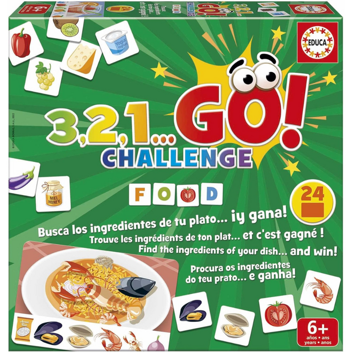 3,2,1… GO! Challenge Food