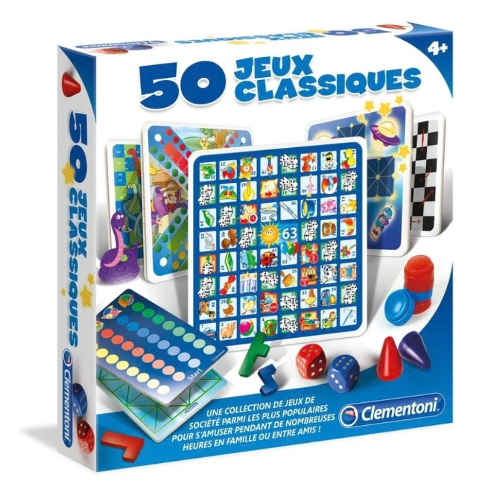 50 Jeux classiques - 1 - Eveil Montessori Maroc