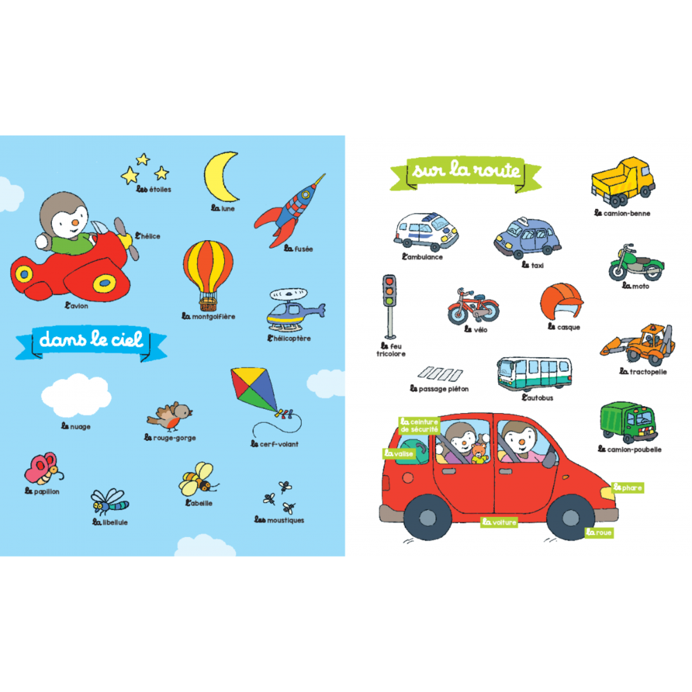 T'choupi - Mes 500 premiers mots - Grand imagier pour l'apprentissage du vocabulaire - Dès 1 an - 4 - Eveil Montessori Maroc