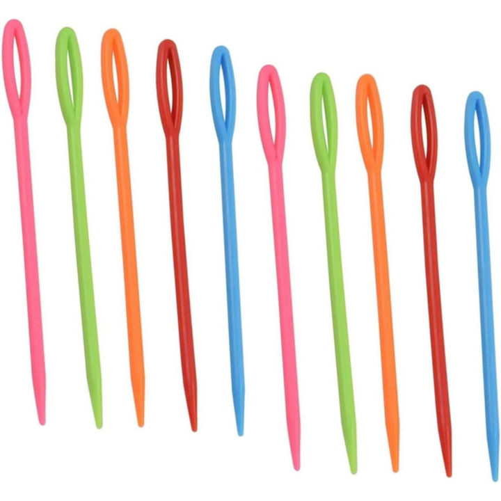 Aiguilles à coudre en plastique - (Lot de 5)