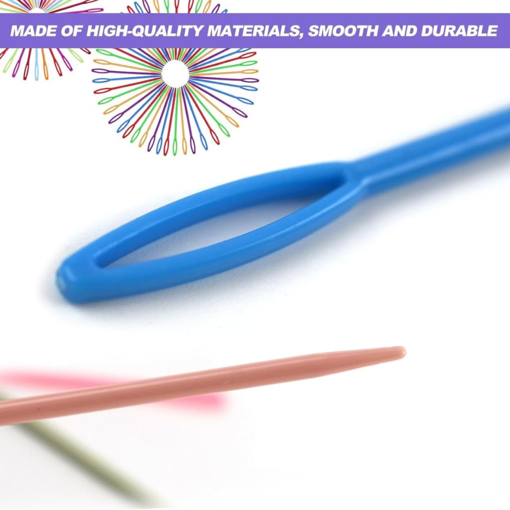 Aiguilles à coudre en plastique - (Lot de 5)