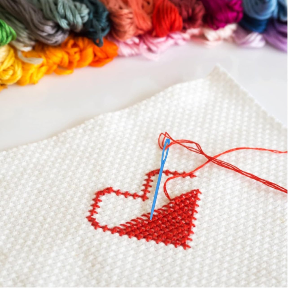 Aiguilles à coudre en plastique - (Lot de 5)