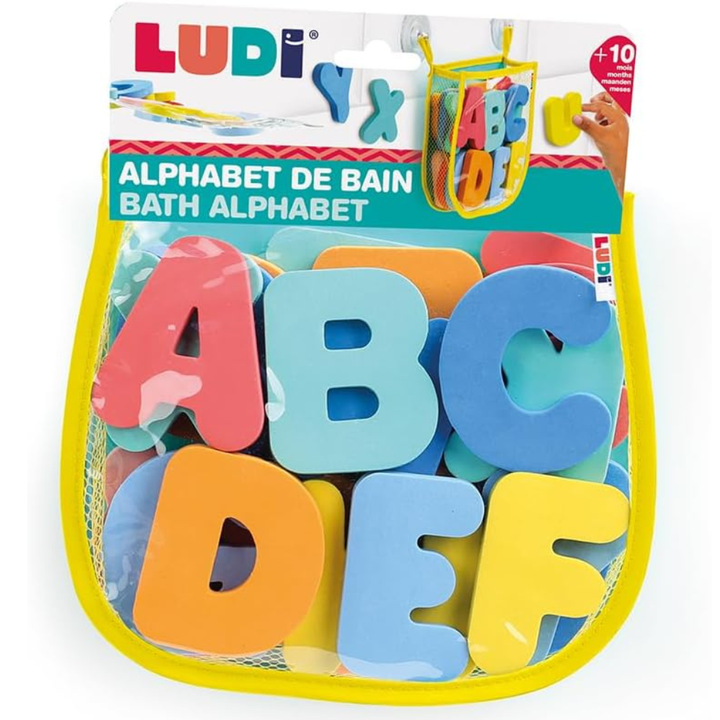 Alphabet de bain - 1 - Eveil Montessori Maroc