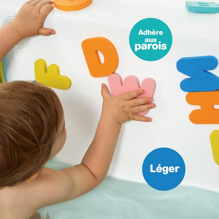 Alphabet de bain - 2 - Eveil Montessori Maroc