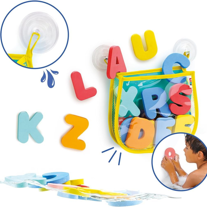 Alphabet de bain - 3 - Eveil Montessori Maroc