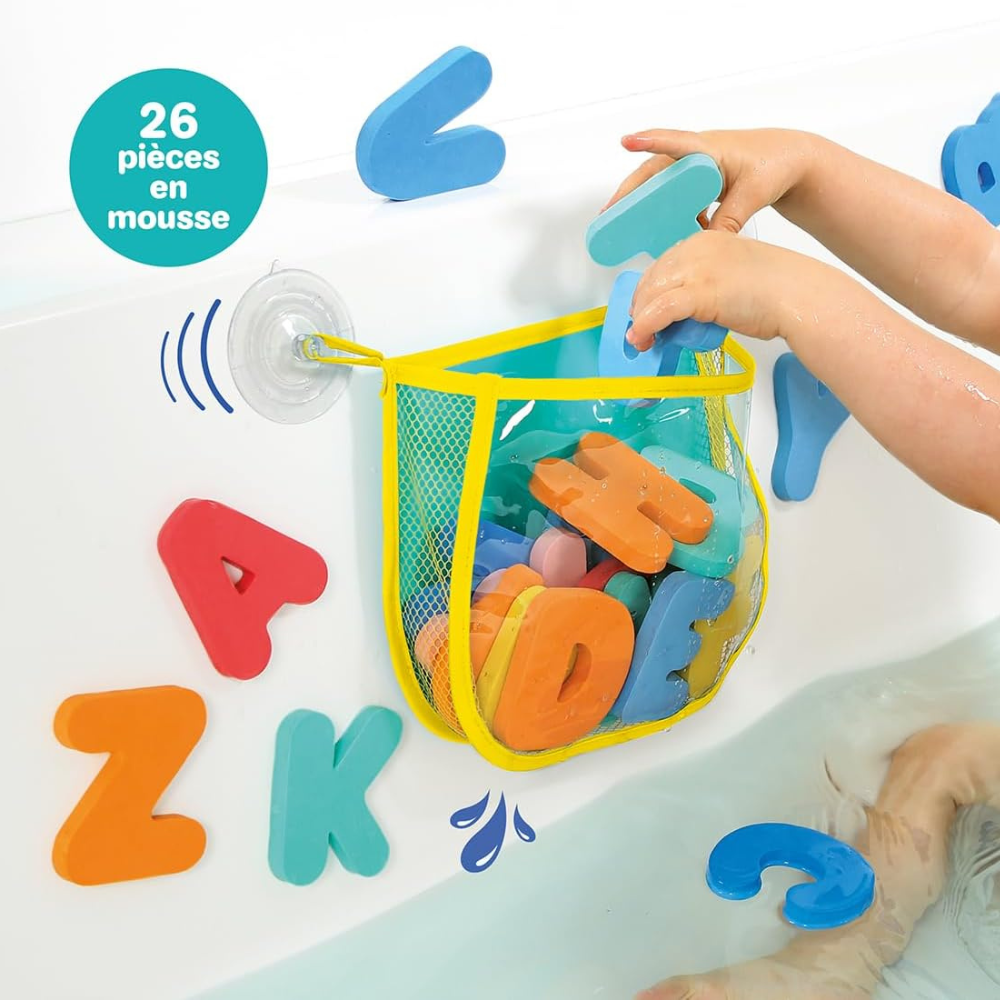 Alphabet de bain - 5 - Eveil Montessori Maroc