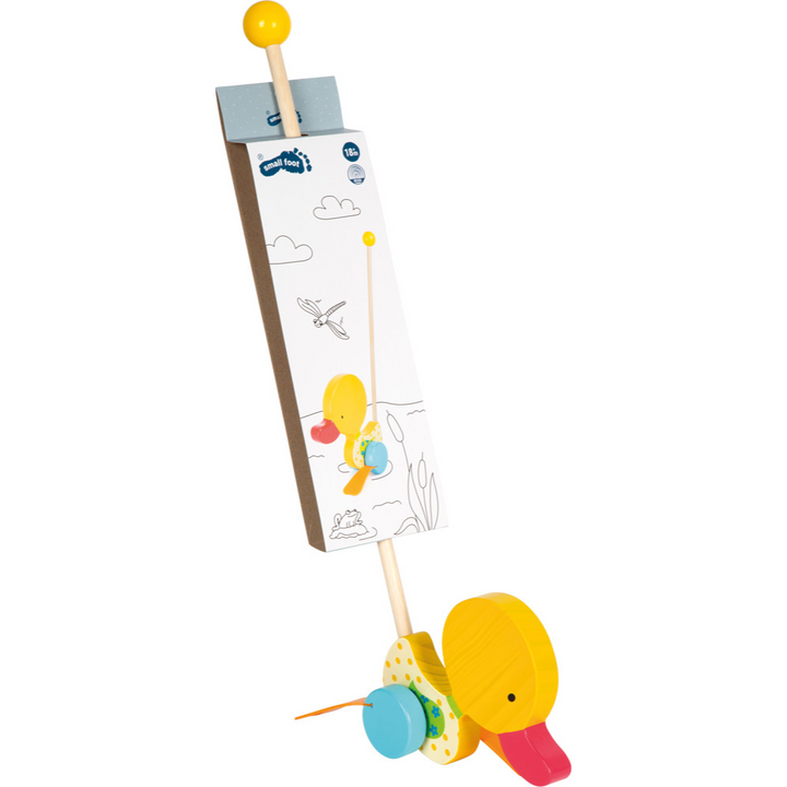 Animal à pousser Canard dandinant «Tine»