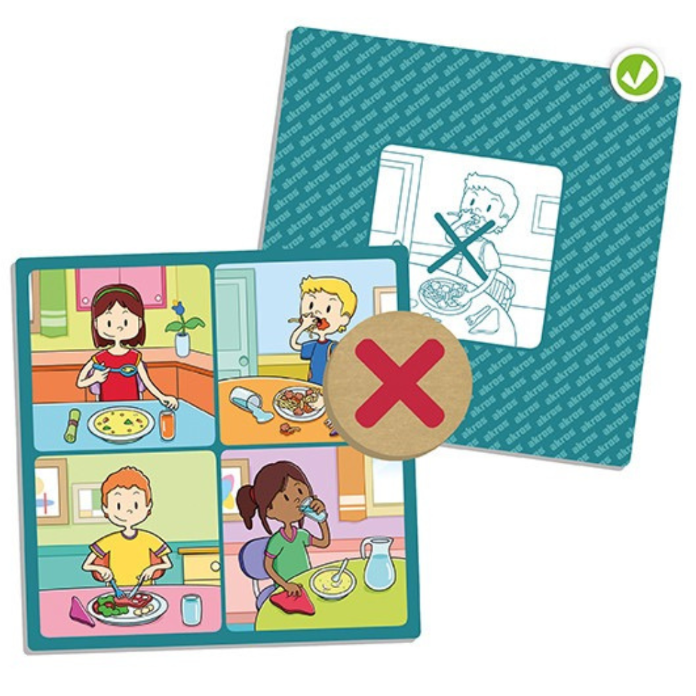 Attitudes positives: affection, santé et sécurité