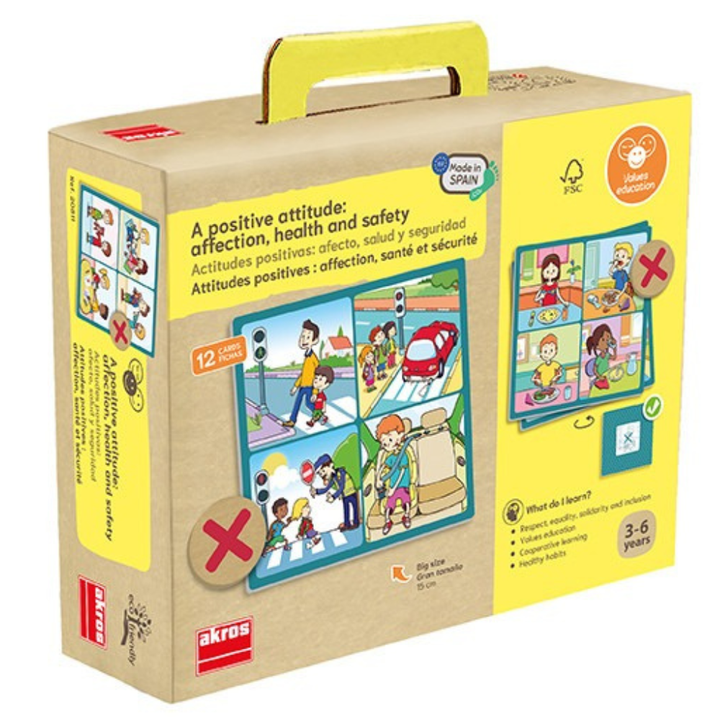 Attitudes positives: affection, santé et sécurité