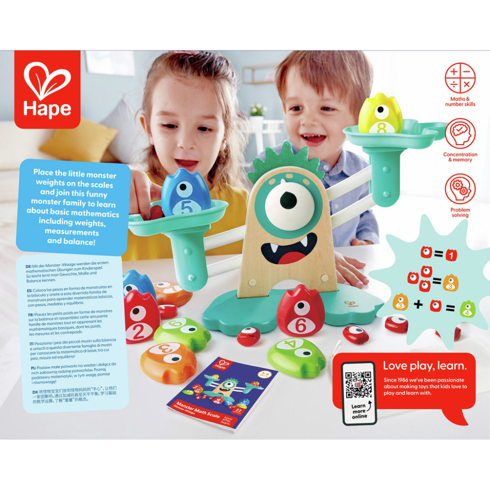 Balance mathématiques monstres