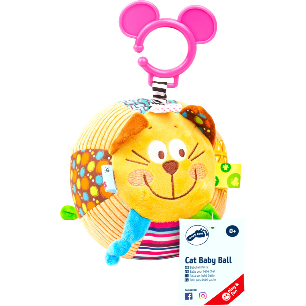 Balle pour bébé Chat | EVEIL MONTESSORI