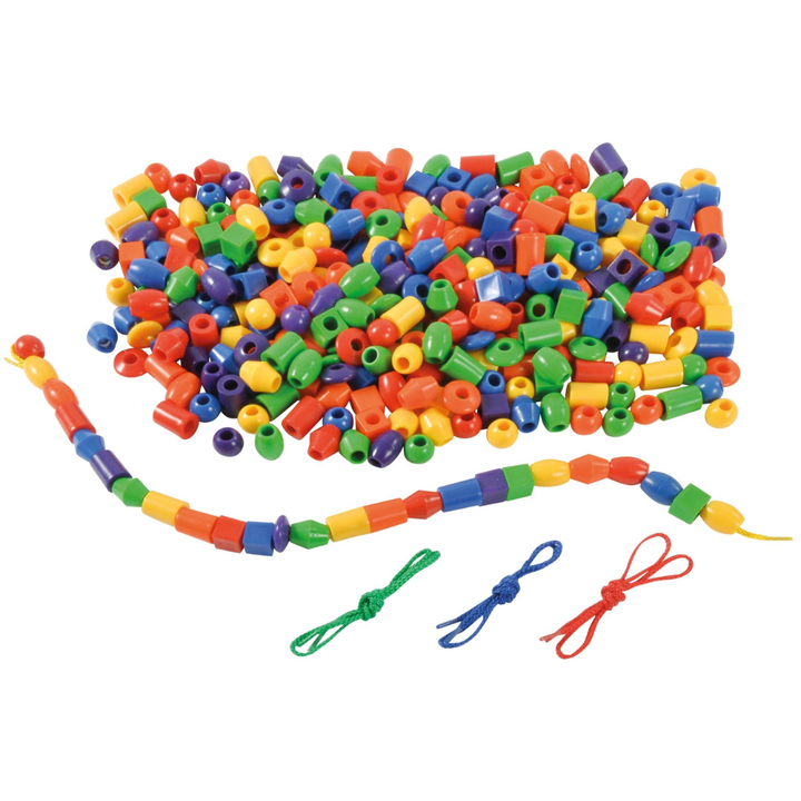 Baril de 100 Grosses Perles de Formes et de Couleurs Assorties