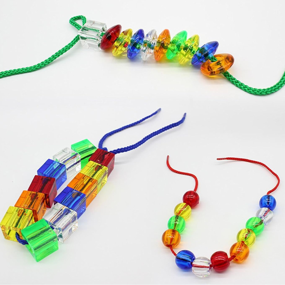 Baril de 90 grosses perles translucides