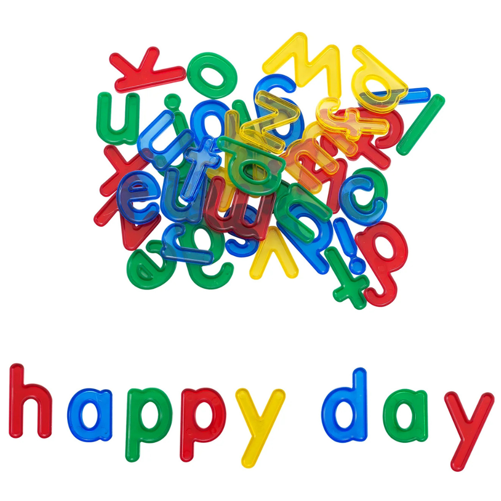 Baril des lettres translucides - Minuscule