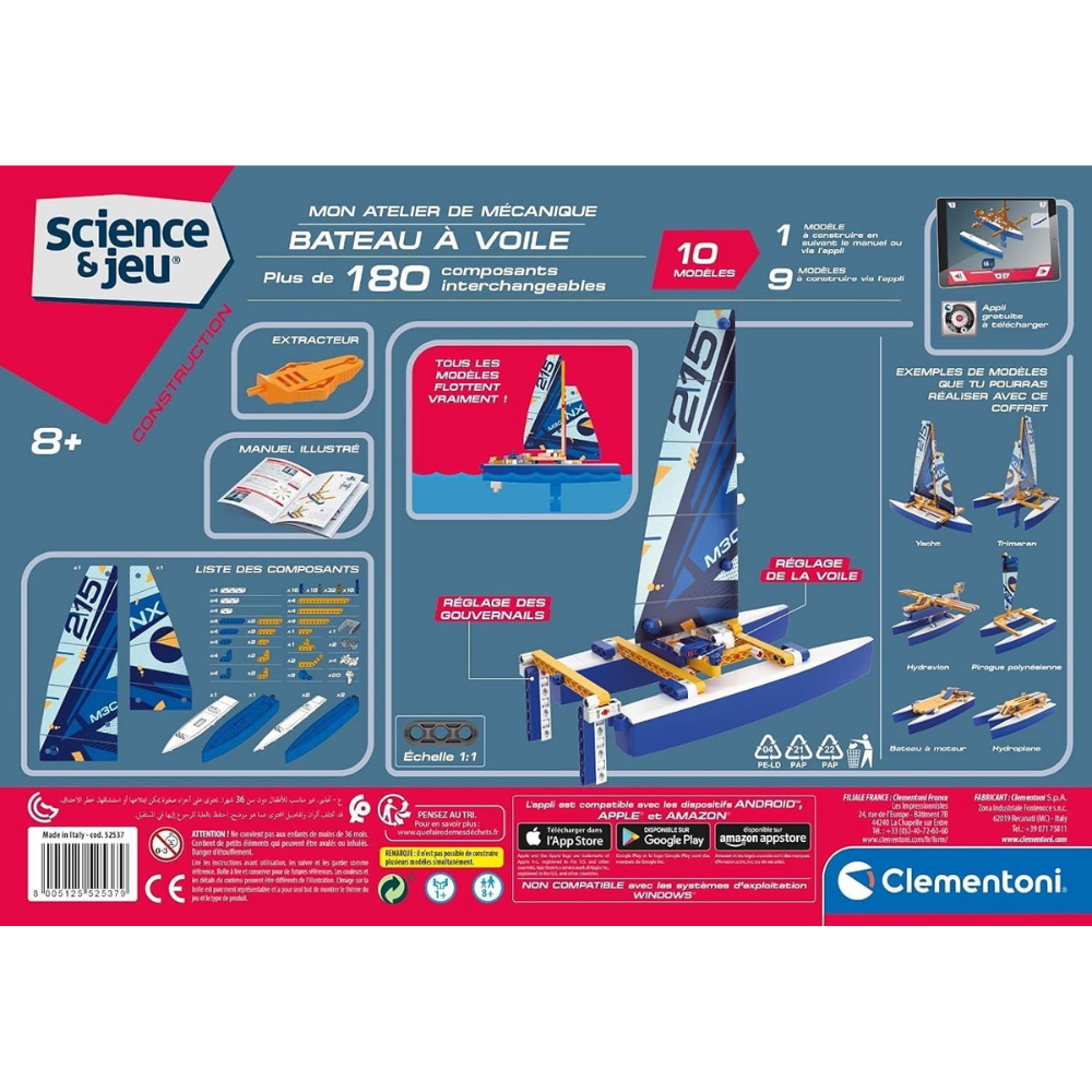 Bateau à Voile Flottant