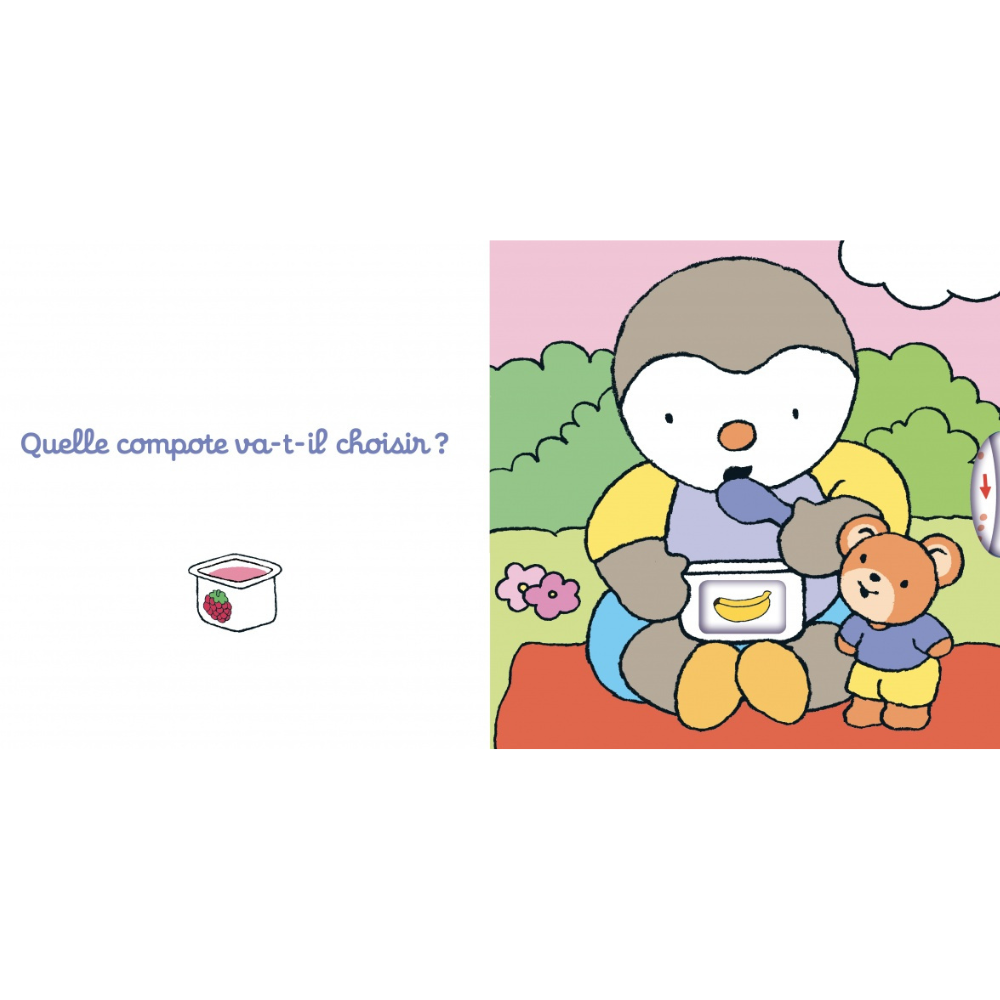 Bébé T'choupi - Le goûter - livre animé Dès 6 mois - 2 - Eveil Montessori Maroc