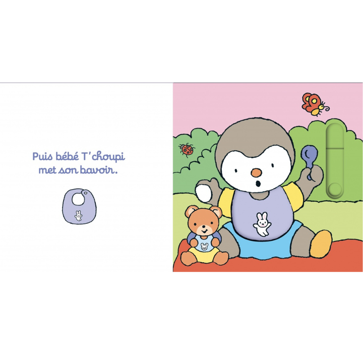 Bébé T'choupi - Le goûter - livre animé Dès 6 mois - 4 - Eveil Montessori Maroc
