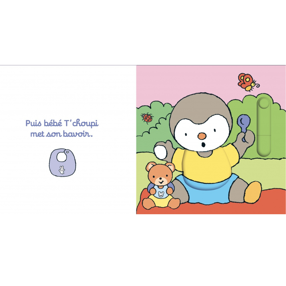 Bébé T'choupi - Le goûter - livre animé Dès 6 mois - 5 - Eveil Montessori Maroc
