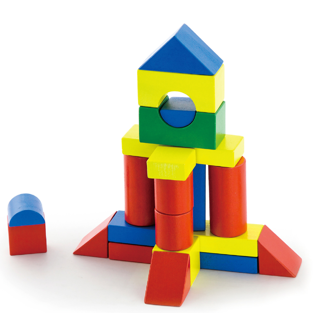 Blocs en Bois - 50 pièces 3.5cm