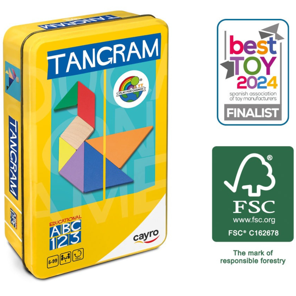 Boîte Métallique Tangram - 1 - Eveil Montessori Maroc